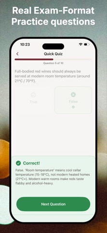 VinoPrep: WSET Wine Exam Prep screenshot