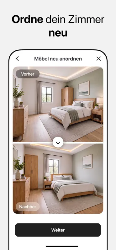 KI - Wohnungsdesign, DecAI® screenshot 9 of 10