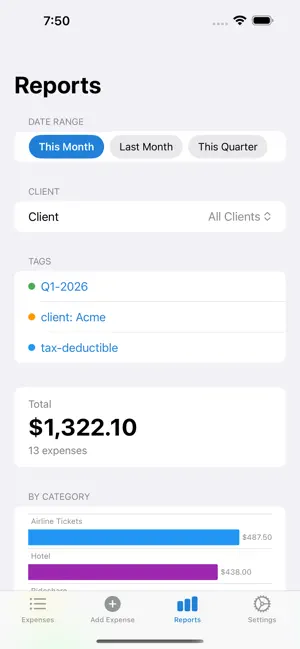 Xpens screenshot 4