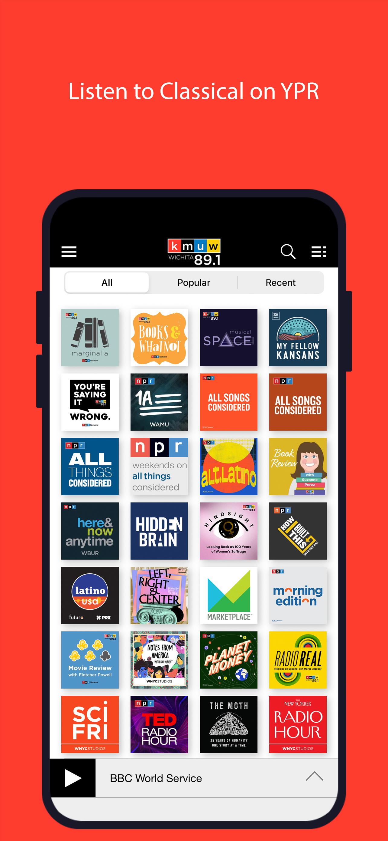 KMUW App screenshot 3