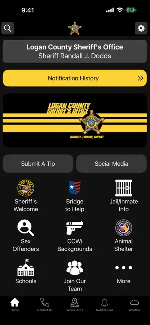 Logan County Sheriff’s Office screenshot 1