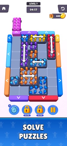 People Blob Blocks iPhone screenshot