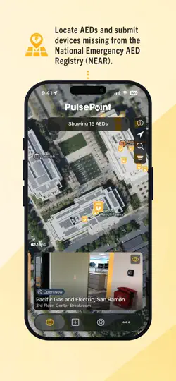PulsePoint AED iPhone Screenshot 1