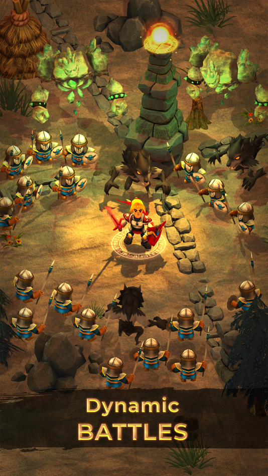 #3. Crusado: Roguelike RPG 3D Game (iOS) 由: Andrey Baranov