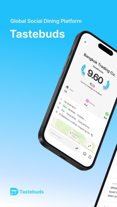 Screenshot #1 pour TasteBuds: Restaurant Search