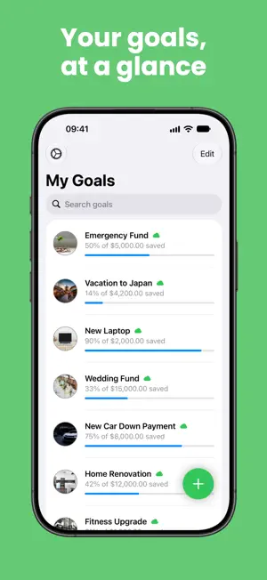 Savings Goal screenshot 1