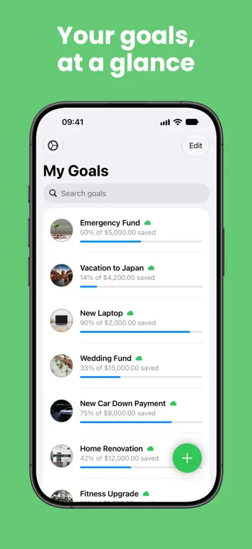Savings Goal screenshot 1 of 4