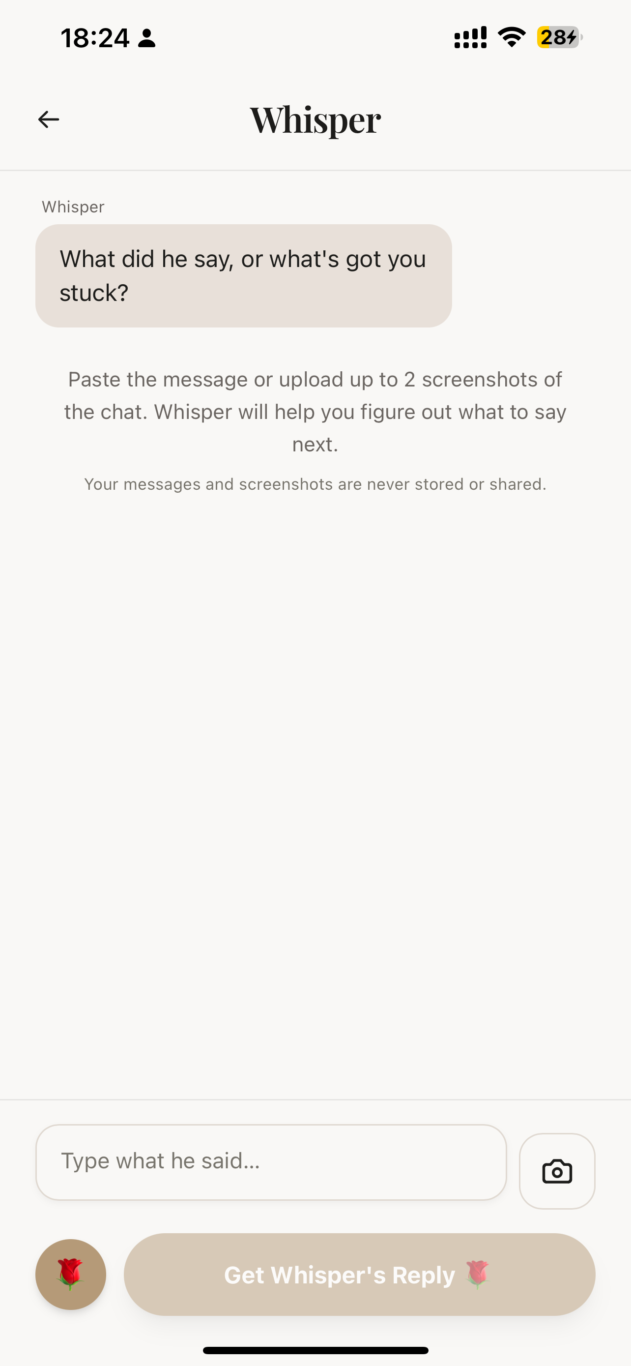 Text Whisper screenshot 6
