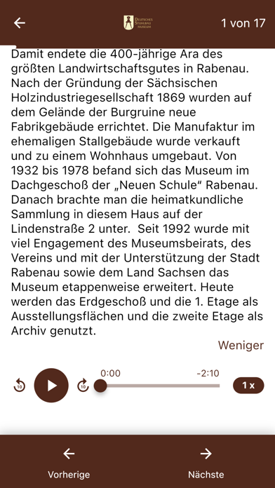 Deutsches Stuhlbaumuseum Screenshot