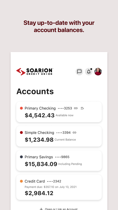 Soarion CU app screenshot 2
