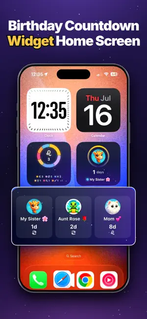 Birthday Reminder: Sky of Star screenshot 2