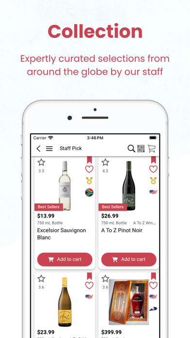Pinnacle Wine & Spirits Inc Screenshot
