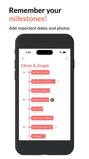 Relationship Counter screenshot 2