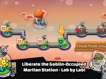 Plants vs Goblins 9: Mars iPad screenshot