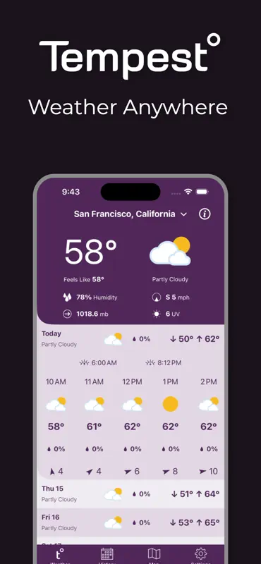 Tempest Weather screenshot 1 of 6