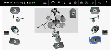 Stage Plan Master–Band Setup Screenshot 5 of 10