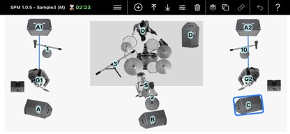 Stage Plan Master–Band Setup screenshot 5