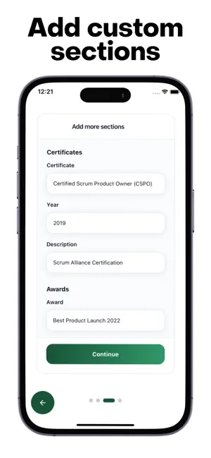 CV Builder – Resume Maker Pro screenshot 4