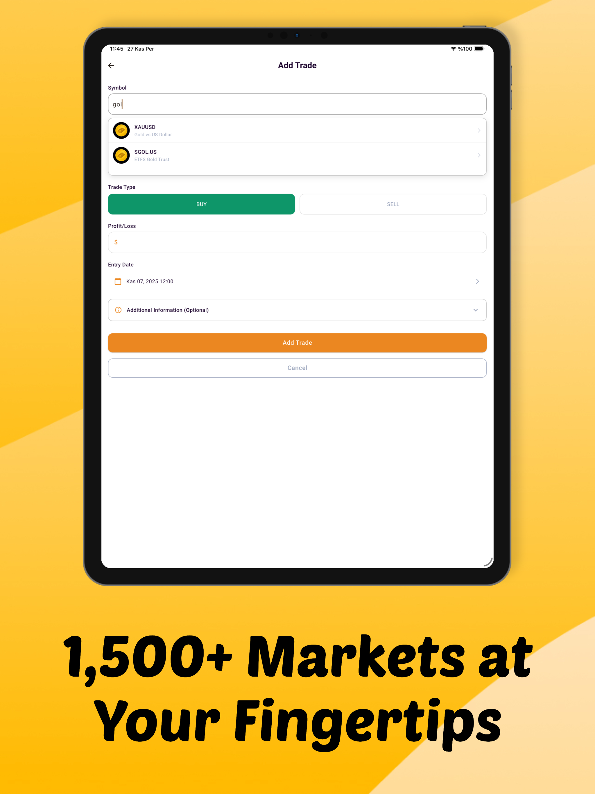 Trading Journal - Galaxiem screenshot 15