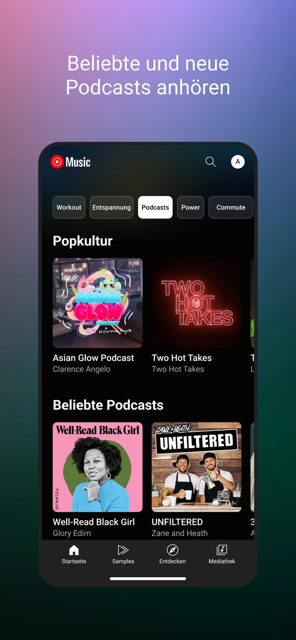 YouTube Music iPhone App Screenshot 4 – Musik