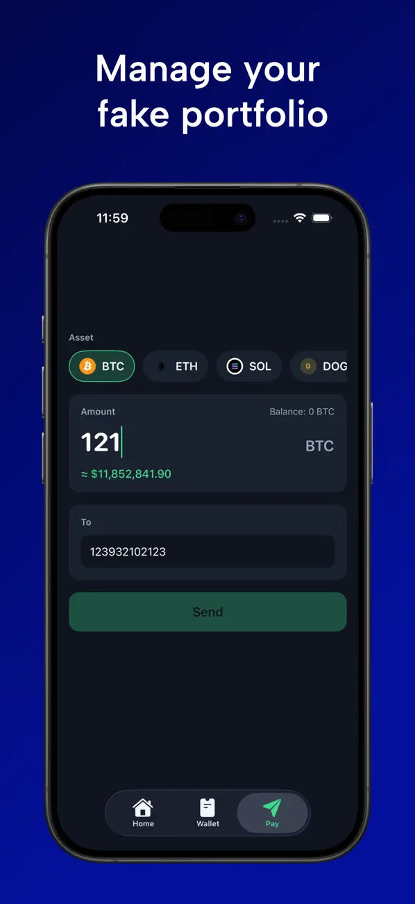 #4. LarpBank: Fake Bank and Crypto (iOS) 게시자: Jack McCowan