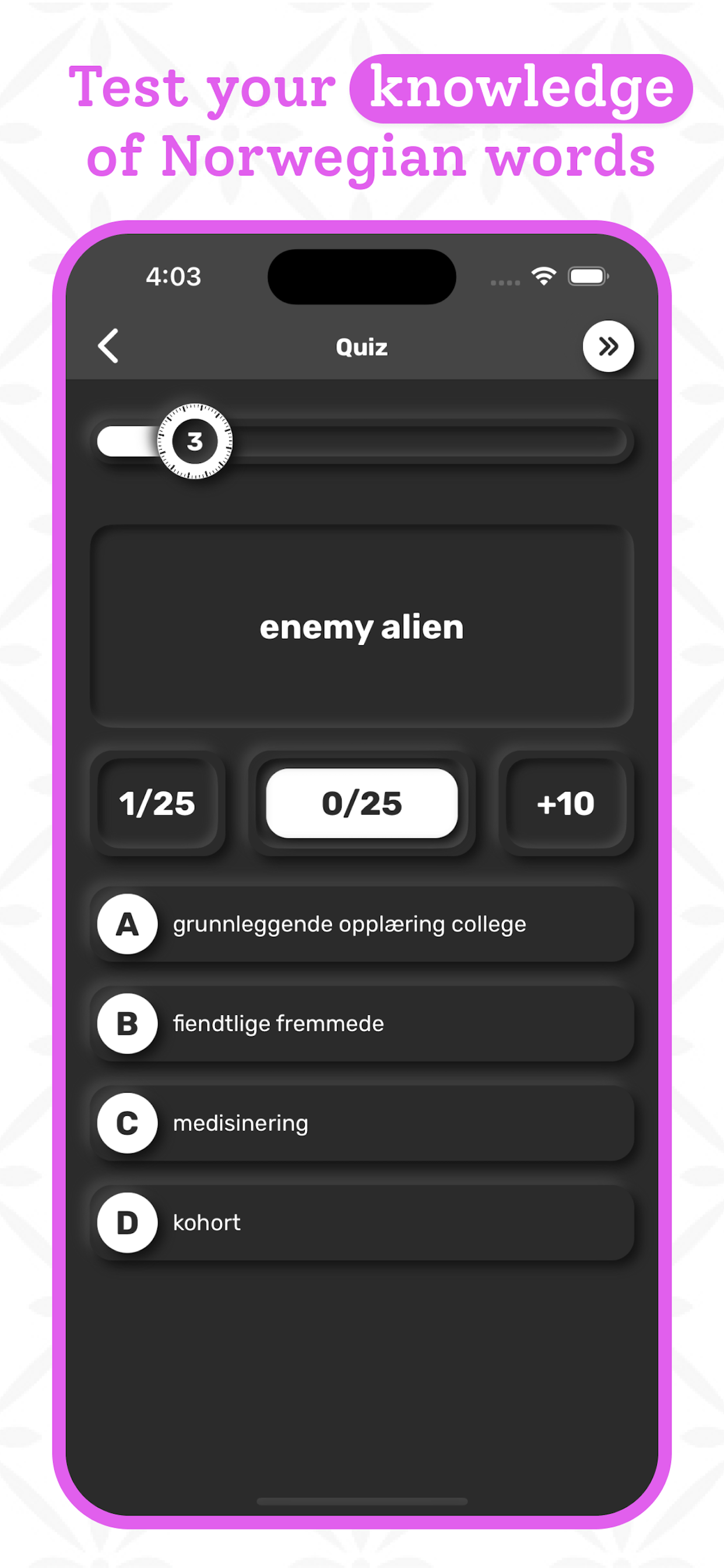 Norwegian Dictionary App screenshot 5
