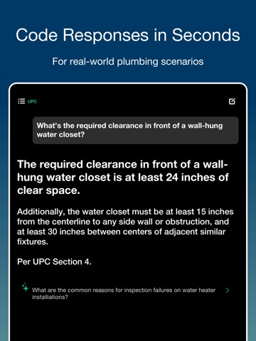 Code Snap: AI Plumbing iPad screenshot