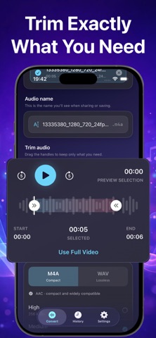 Convert Video to Audio - Pro Screenshot 3 of 6