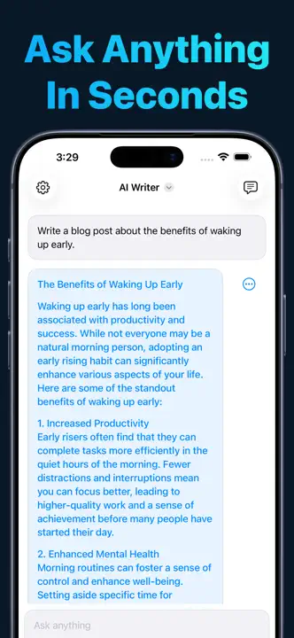 AI Writer - Writing Assistantのスクリーンショット（2/8）