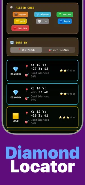 Diamond Cheat Sheet for MC screenshot 2
