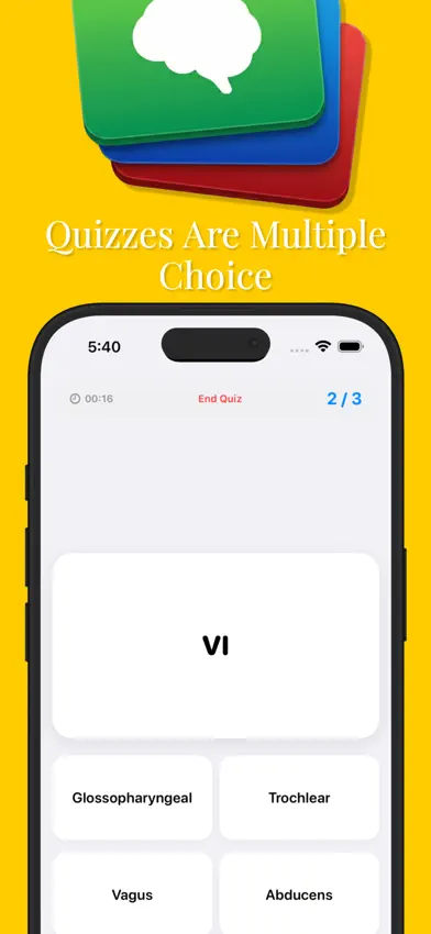 Cranial Nerves Quiz screenshot 4