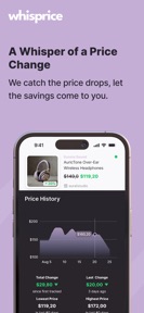 Whisprice: Smart Price Tracker screenshot