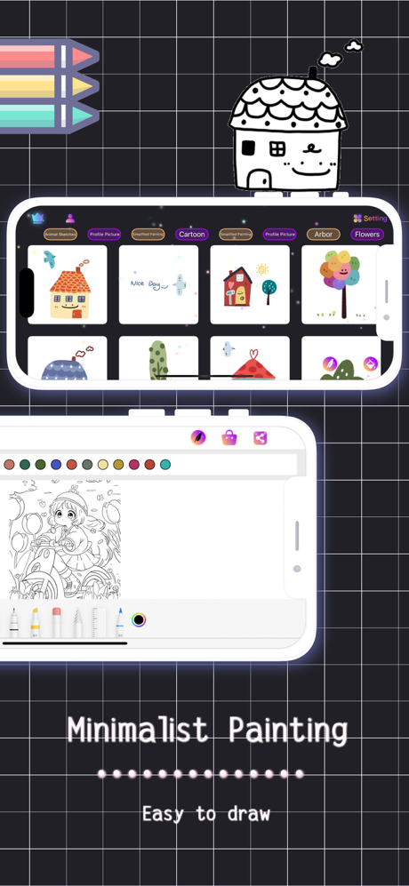 画画图 - 画画软件,头像壁纸制作 screenshot 3