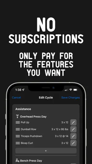 Five/Three/One - 531 Workouts screenshot 2