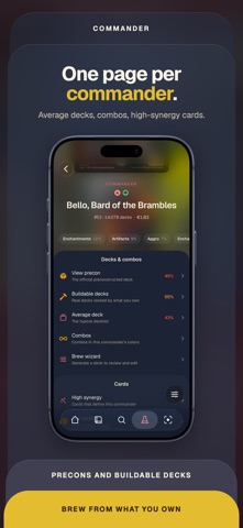 Sparkheim: MTG Card Scanner iPhone screenshot