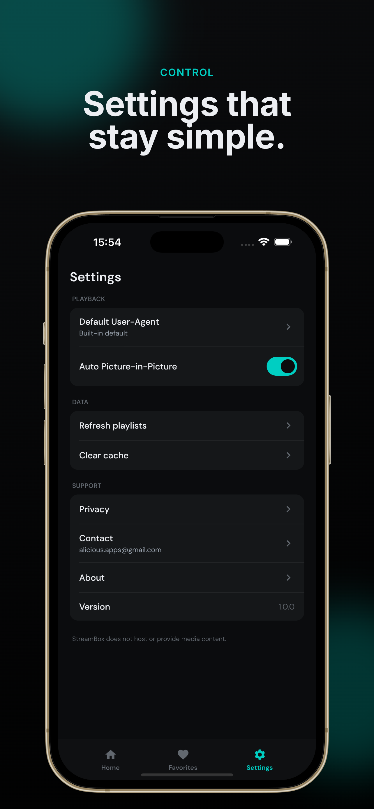 StreamBox M3U Player screenshot 7