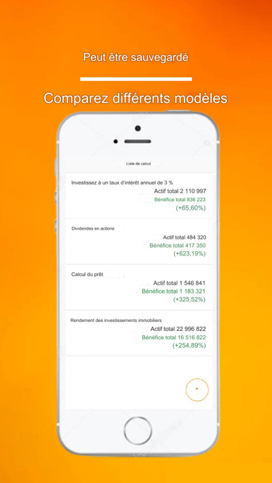 Screenshot #1 pour Calcul Des Intérêts Composés