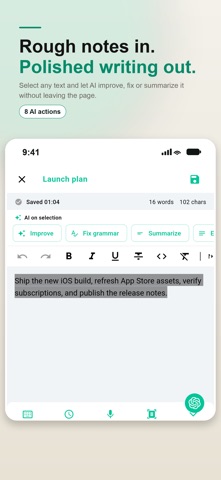 Instanotes AI: Notepad & Memo Screenshot 1 of 5