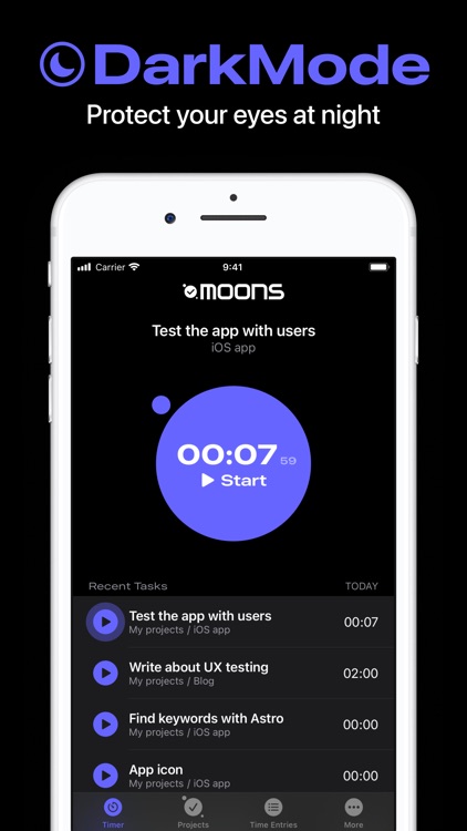 Work Time Tracker: Moons screenshot-6