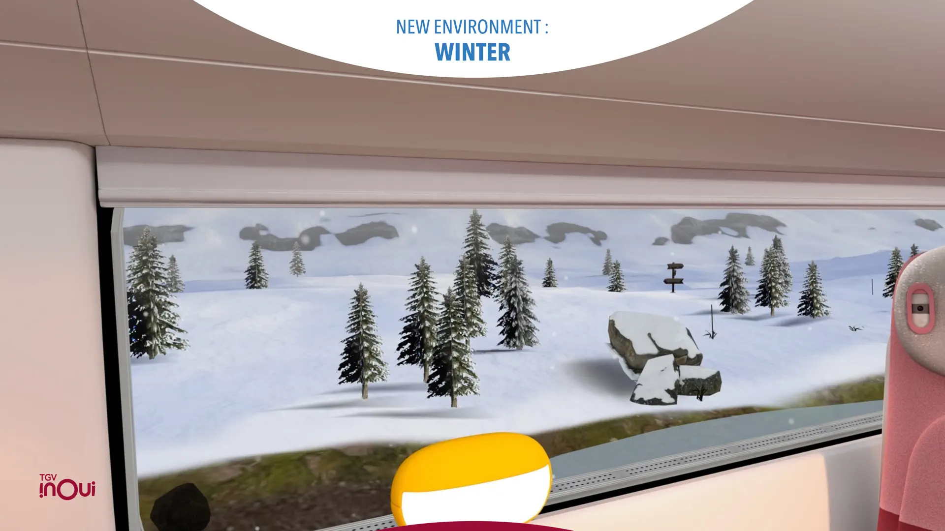 TGV INOUI Experience screenshot