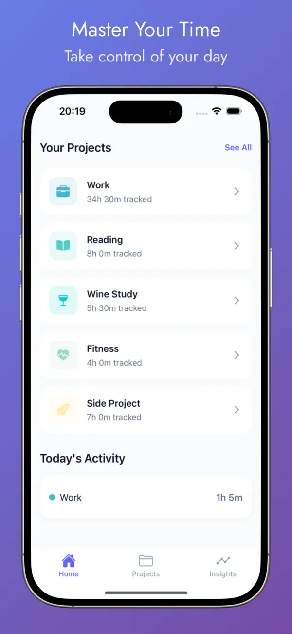 #1. Focus Tracker - Study Timer (iOS) Podle: ROBERT SCHLANGER