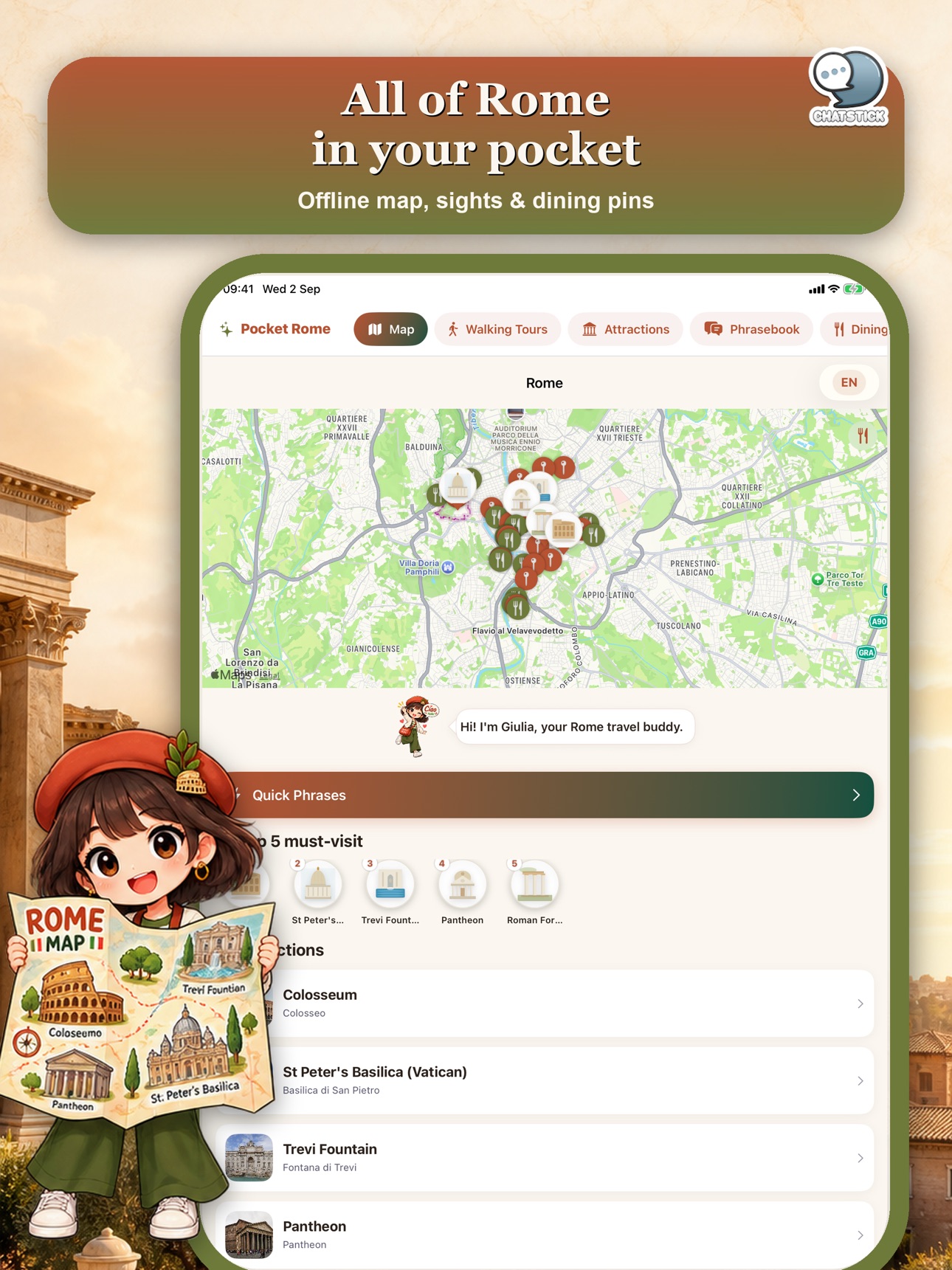 Screenshot 11 of Pocket Rome: Travel & Learn