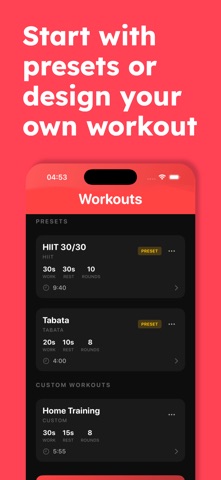 Interval Timer - TimeToTrain screenshot