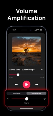 Bass Booster • Loud Sound App iPhone screenshot