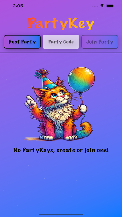 PartyKey Screenshot