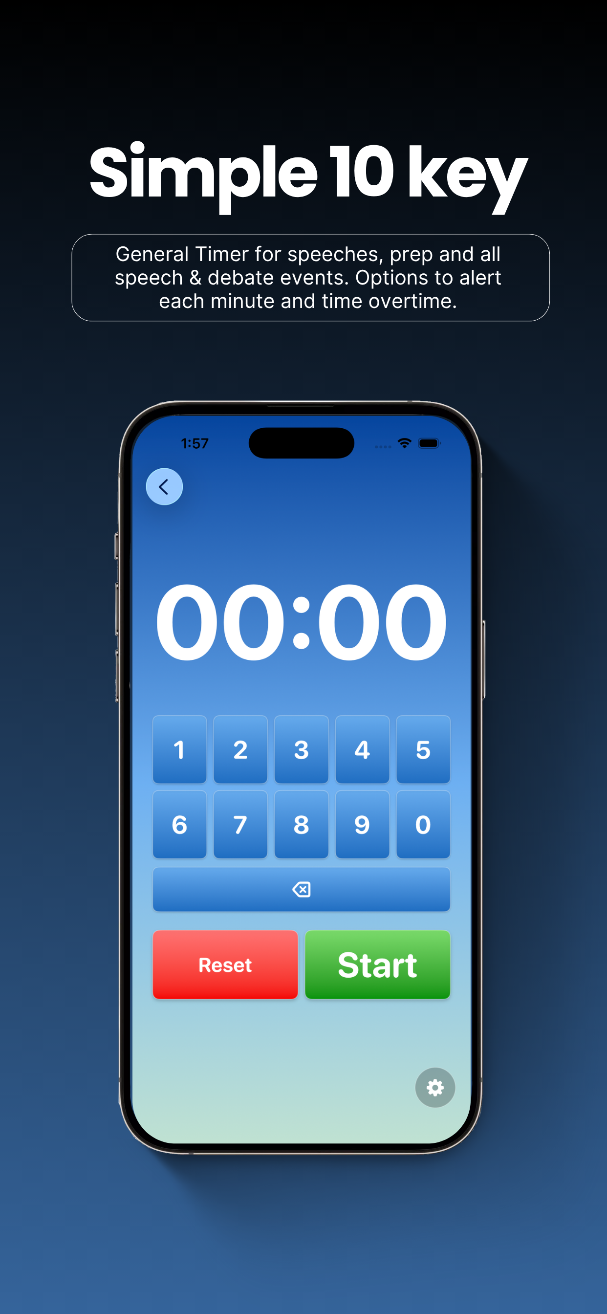 NOF Speech and Debate Timer screenshot 2
