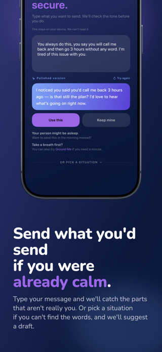 Secure Space: Self Regulation Screenshot 4 of 8