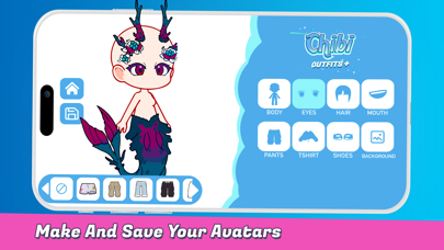 Screenshot #2 pour Avatar Outfit : Dress Up Doll