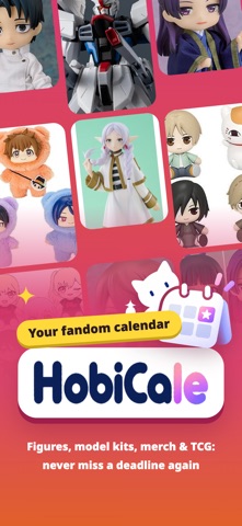 HobiCale: Anime Figure Tracker screenshot 1