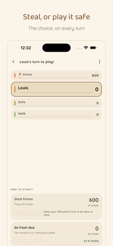FarkleMate: Farkle Scorekeeper Screenshot 3 of 8